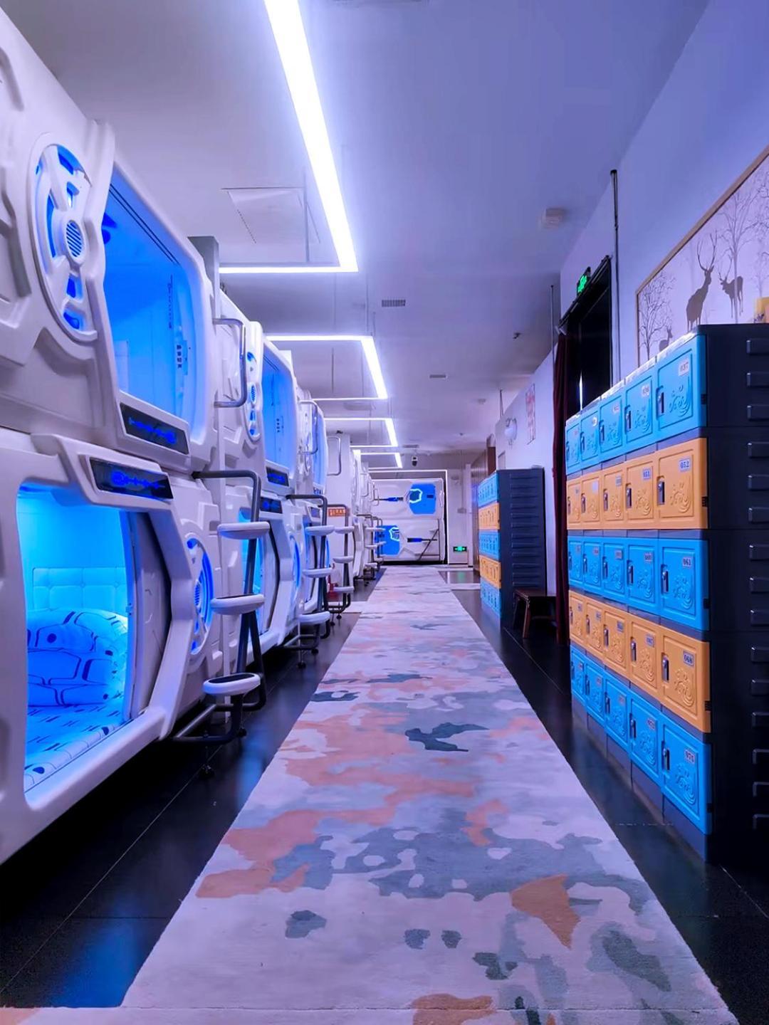 Xi'An Xianyang International Airport Space Capsule Hotel Exterior photo